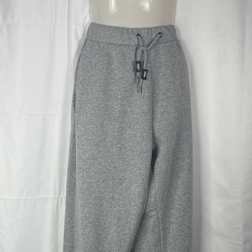 Gray Drawstring Sweatpants - Picture 4 of 12